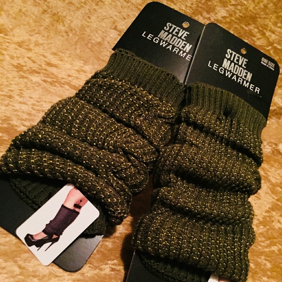 Steve Madden Leg Warmers One Size New With Tag - Picture 3 of 3